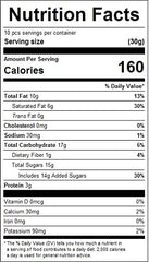 The Bulk-Priced Food Shoppe maple peanuts packaging with zip seal promotes freshness.