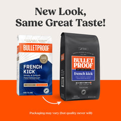Bulletproof 100 percent Arabica beans for premium quality and smooth flavor