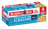 Bumble Bee chunk white albacore tuna in water can for quick meals and lean protein