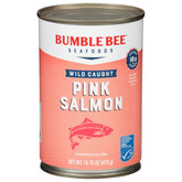 Bumble Bee pink salmon in can for versatile meals and quick protein