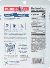Bumble Bee ready-to-eat tuna salad pouch ideal for on-the-go meals