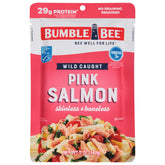 Bumble Bee skinless boneless pink salmon pouch ready-to-eat snack