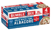 Bumble Bee solid white albacore tuna in oil packaging, ready for pantry meals