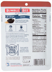 Bumble Bee Teriyaki Tuna Pouch with 17g protein, ideal for quick snacks.