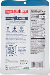 Bumble Bee ready-to-eat tuna pouch for fast, mess-free meals