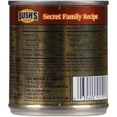 Bush's Best Homestyle Baked Beans lift-tab can for easy opening during cookouts.