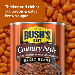 Bush's Best serving side dish for grilling; savory beans pair well