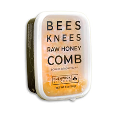 Bushwick Kitchen Bees Knees honeycomb close-up highlights natural texture and purity