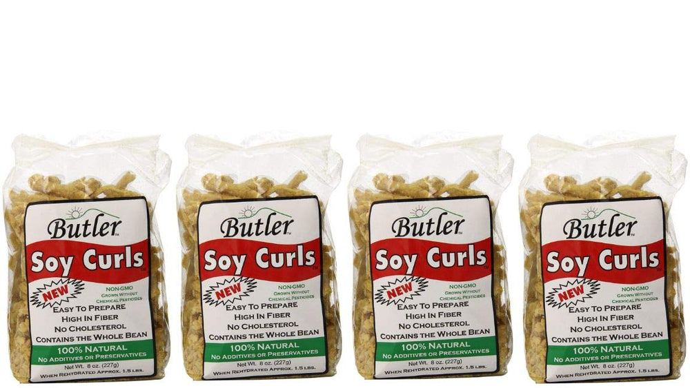 Butler Foods Soy Curls bag ready for plant-based meals