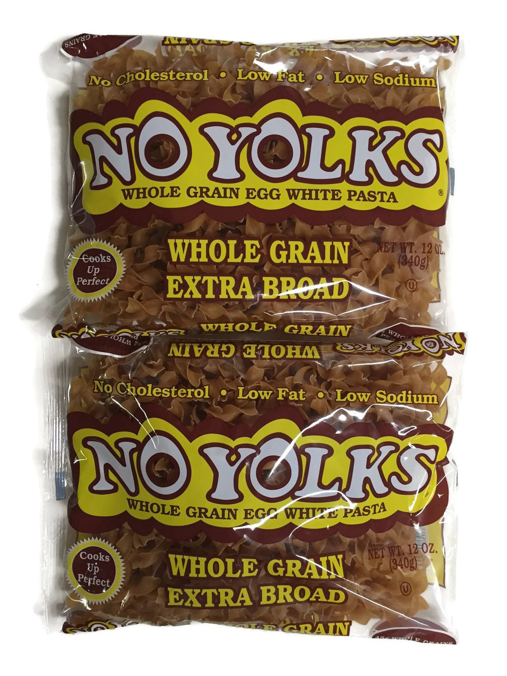 BUTO No Yolks whole grain noodles packaging, ideal for versatile weeknight meals.