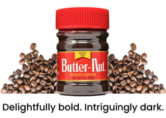 Butter-Nut Instant Espresso dissolving in milk for fast flavor