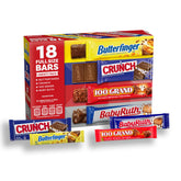 Butterfinger assorted box front view showcases full-size bars for sharing.