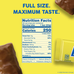 Butterfinger bar unwrapped close-up showing crispy, crunchety texture