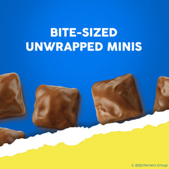 Display of Butterfinger Unwrapped Minis packaged snacks for easy grabbing
