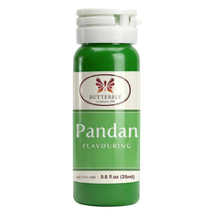 Pandan latte and milk tea made easy with Butterfly Flavoring Extract