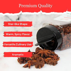 Byait star anise tea brewing, fragrant and warming for cozy moments.