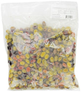 Byzantine olive mix: kalamata olives ready for salads and antipasti.