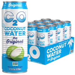 C2O Original flavor 12-pack cans ready to refresh on the go.