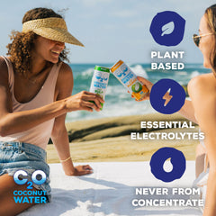 C2O Original Pulp label detail showing natural ingredients and pulp content.