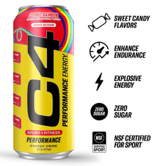 C4 Cosmic Rainbow pack shot displaying a 12-pack option