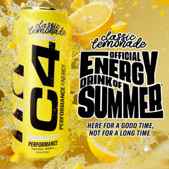 C4 Energy CarnoSyn beta-alanine illustration for endurance support.