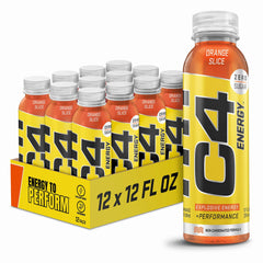 C4 Energy Orange Slice can ready for a quick pre-workout energy boost.