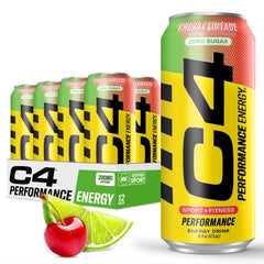 C4 Original Sugar Free Cherry Limeade can delivering quick energy for workouts.