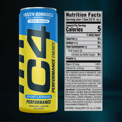 C4 Smart Energy can highlighting InnovaTea caffeine for steady alertness.