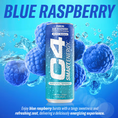 C4 Smart Energy packaging showing refreshed label and zero sugar formula