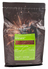 Cacao Barry Extra Brute cocoa powder 1kg pack with deep red color for baking
