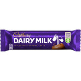 Cadbury Dairy Milk 45g bars pack shot, a shareable treat for moments of pause.
