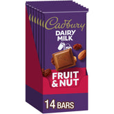 Cadbury Dairy Milk Fruit & Nut bar with raisins and almonds for a quick treat