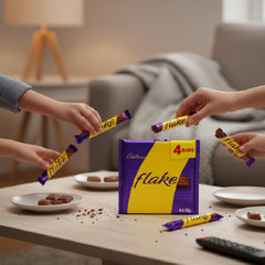 Cadbury Flake Original Pack - serving idea; enjoyable with coffee or desserts.