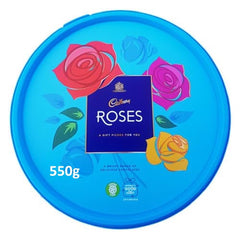 Cadbury Roses classics, individually wrapped pieces ideal for hygienic serving.