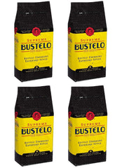 Cafe Bustelo Supreme Whole Bean espresso coffee—fresh grounds ready for your home espresso