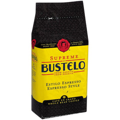 Cafe Bustelo Supreme by Bustelo beans—ideal for cappuccino with rich crema