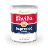 CAFÉ GAVIÑA ground espresso can highlights rich aroma for daily espresso.