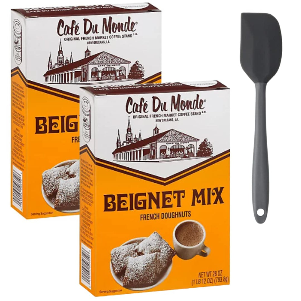 Cafe du Monde beignet mix 28oz pack for classic fried doughs with easy home prep.
