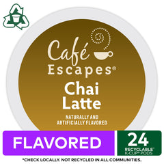 Cafe Escapes milk splash visual suggesting creamy balance in every cup.