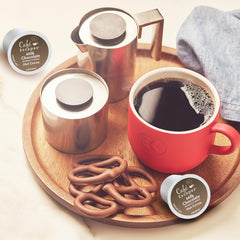 Cafe Escapes creamy cocoa pour creates a comforting cup for a quick pick-me-up.