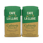 Cafe La Llave bag with one-way valve preserves freshness and aroma