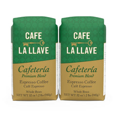 Cafe La Llave bag with one-way valve preserves freshness and aroma