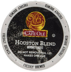Cafe Ole Taste of Houston blend coffee pack with praline, pecan, and coconut notes for a smooth morning