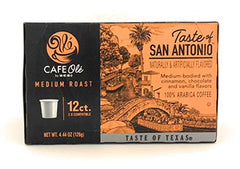Cafe Ole Texas Pecan K-Cups deliver nutty aroma and smooth flavor.
