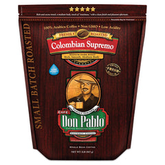 Cafe Don Pablo Colombian Supremo beans for rich, smooth brewing morning