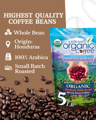 Cafe Don Pablo Subtle Earth medium-dark roast beans ready for espresso or drip.