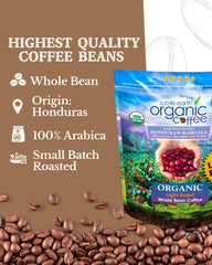 Cafe Don Pablo Subtle Earth whole-bean pack emphasizing 100% Arabica sweetness and smooth flavor