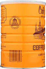 Cafe Du Monde chicory label close-up showing iconic flavor profile