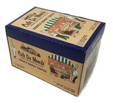 Cafe Du Monde single-serve French Roast cups deliver a bold morning boost.
