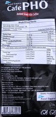 Cafe Pho organic coffee mix pack highlighting certified organic blend.